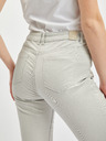 Orsay Svetlo sivé dámske skrátené džínsy ORSAY