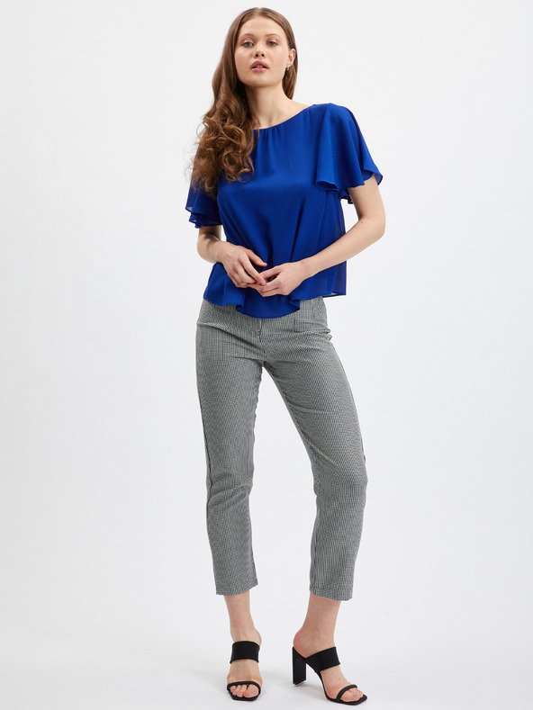 Orsay Modrá dámska blúzka ORSAY