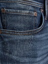 Jack & Jones Tmavomodré pánske džínsy rovného strihu Jack & Jones Mike