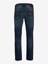 Jack & Jones Tmavomodré pánske džínsy rovného strihu Jack & Jones Mike