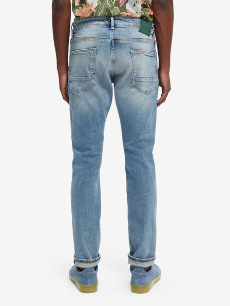Scotch & Soda Modré pánske džínsy Scotch & Soda