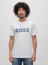 BOSS Biele pánske tričko Hugo Boss