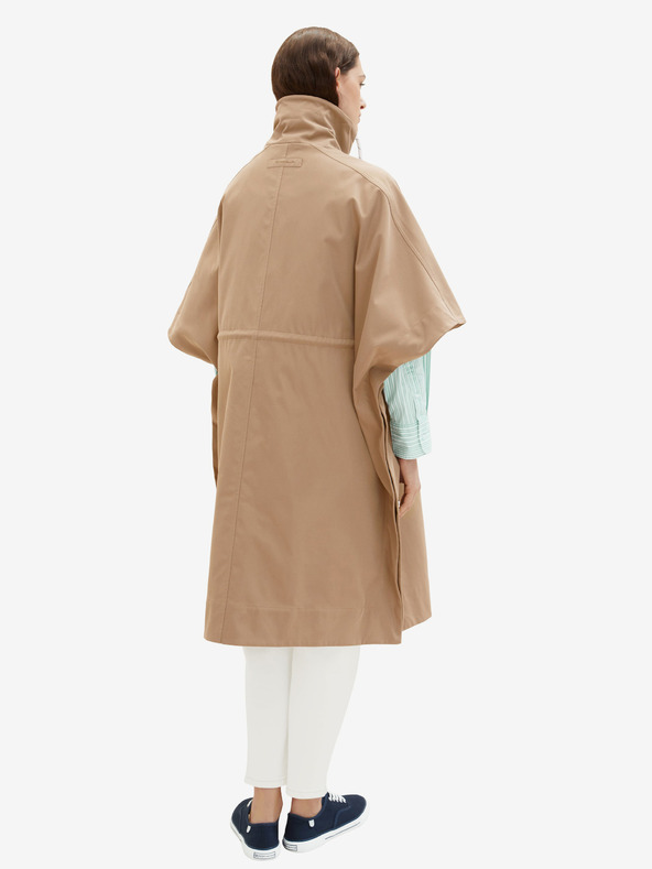 Tom Tailor Hnedý dámsky ľahký kabát Tom Tailor