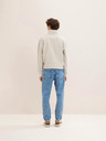Tom Tailor Denim Modré pánske džínsy rovného strihu Tom Tailor Denim