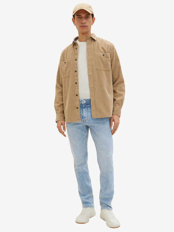 Tom Tailor Svetlomodré pánske džínsy slim fit Tom Tailor