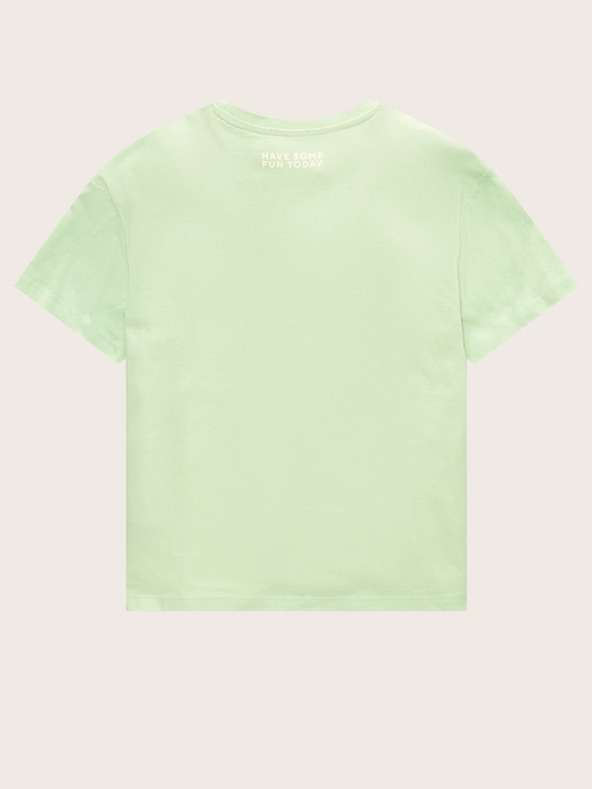 Tom Tailor Tom Tailor Svetlozelené chlapčenské tričko