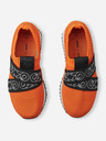 Reima Oranžové dievčenské slip on tenisky Reima Ok