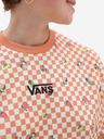 Vans Bielo-oranžové dámske kockované šaty VANS