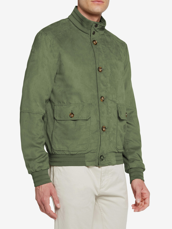 Geox Khaki pánska ľahká bunda Geox