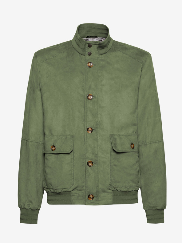 Geox Khaki pánska ľahká bunda Geox