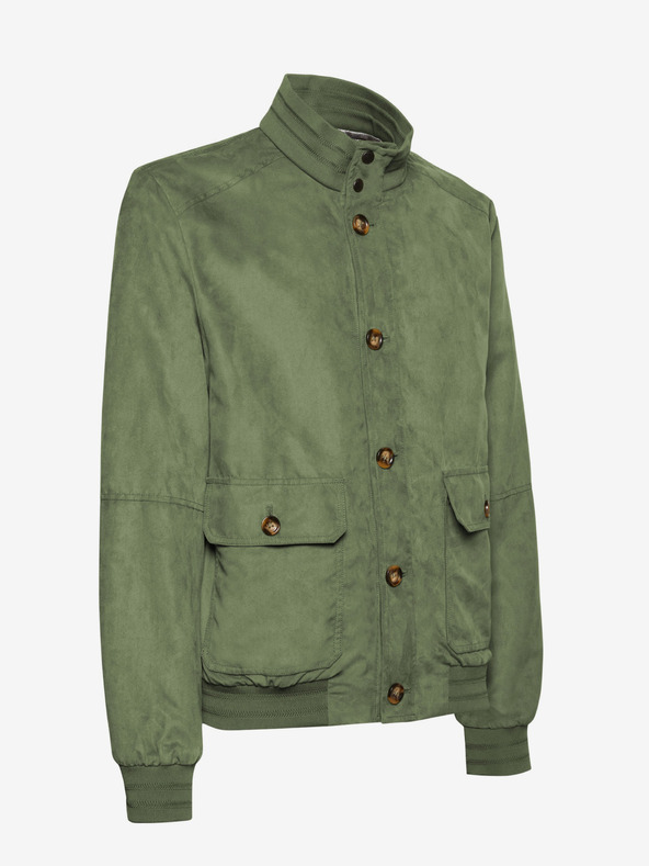 Geox Khaki pánska ľahká bunda Geox