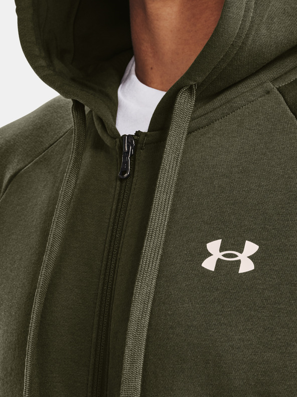 Under Armour Pánska mikina Under Armour UA Rival Cotton FZ Hoodie