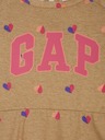 GAP Detské šaty s logom GAP