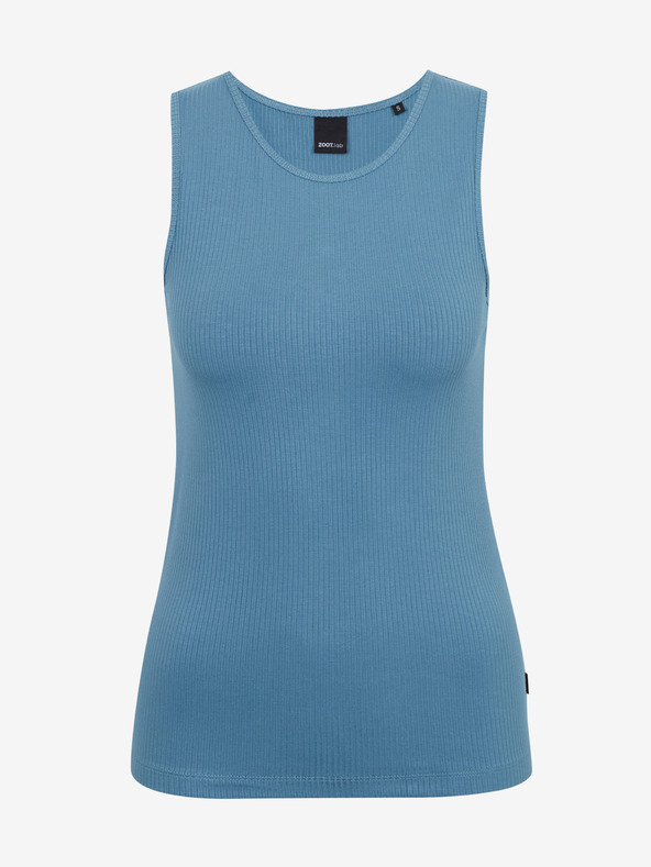 ZOOT.lab Modré dámske rebrované tielko ZOOT.lab Reza