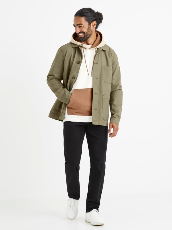 Celio Čierne pánske nohavice Celio Vopry1