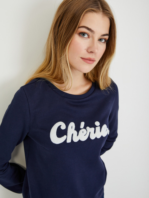 Orsay Tmavomodré dámske tričko ORSAY