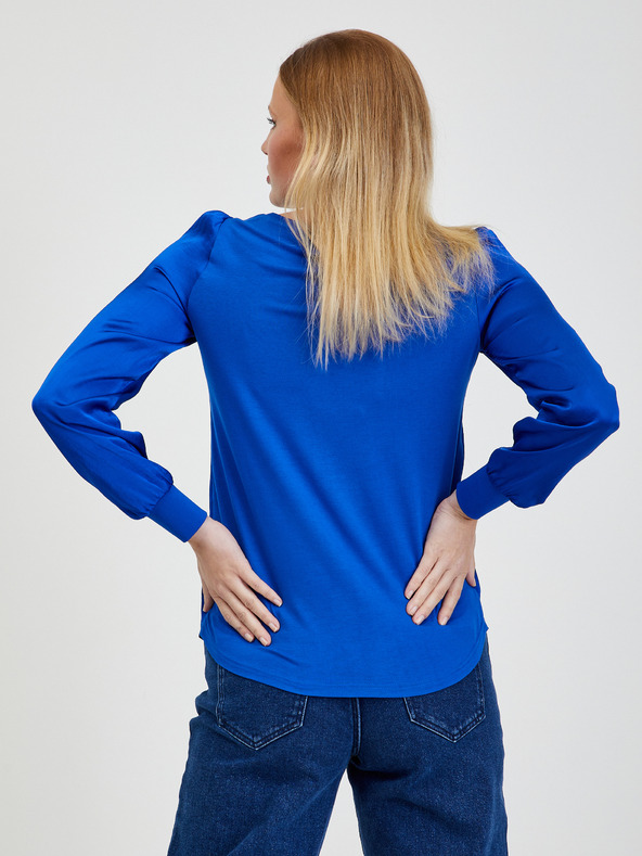 Orsay Modrá dámska blúzka ORSAY