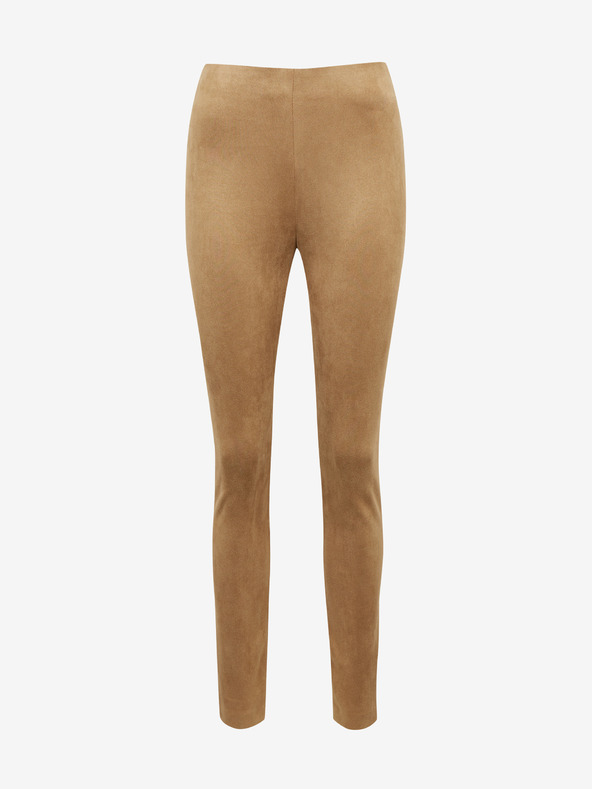 Orsay Svetlohnedé semišové dámske nohavice ORSAY
