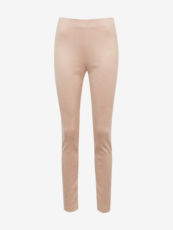 Orsay Svetloružové semišové dámske nohavice ORSAY