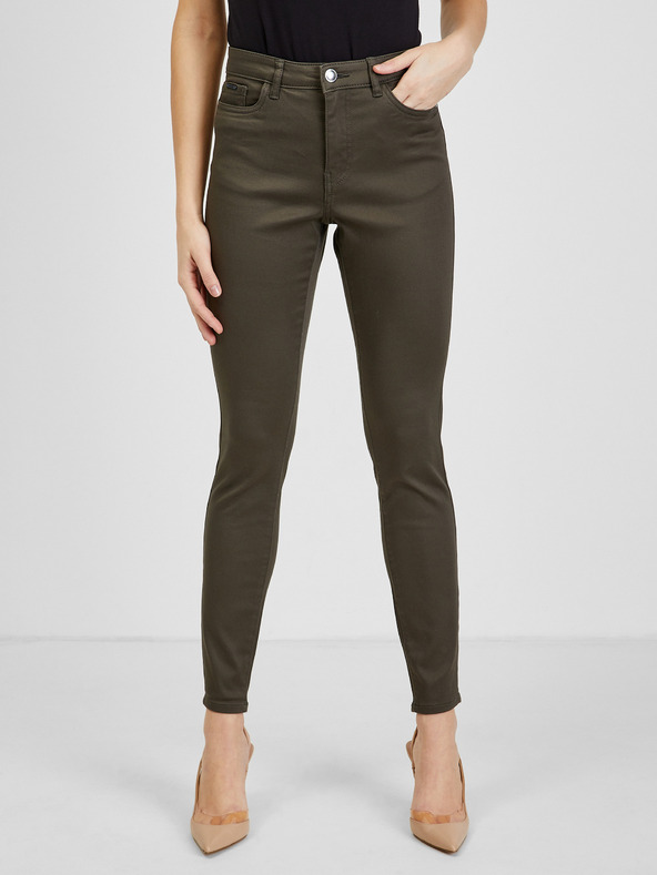 Orsay Khaki dámske nohavice ORSAY
