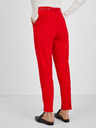 Orsay Červené dámske nohavice ORSAY
