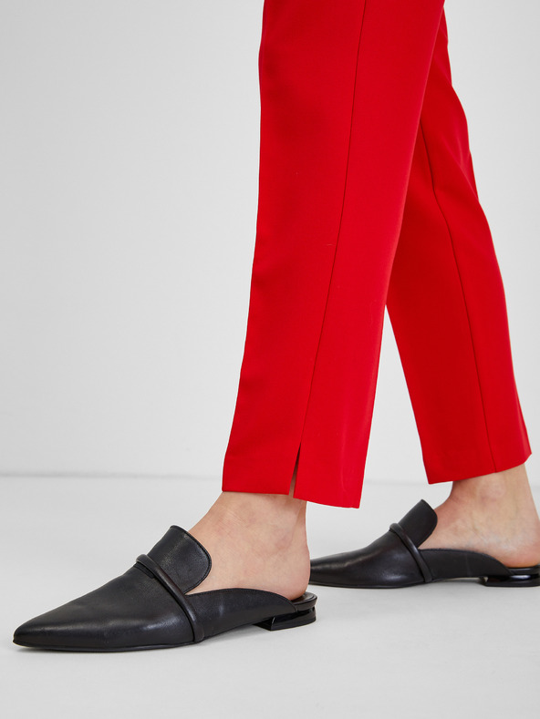 Orsay Červené dámske nohavice ORSAY