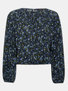 Dorothy Perkins Tmavomodrá vzorovaná blúzka Dorothy Perkins
