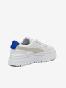 Puma Dámske kožené tenisky na platforme Puma Mayze Stack White