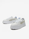 Puma Dámske kožené tenisky na platforme Puma Mayze Stack White
