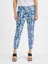 Orsay Bielo-modré dámske vzorované nohavice typu culottes ORSAY