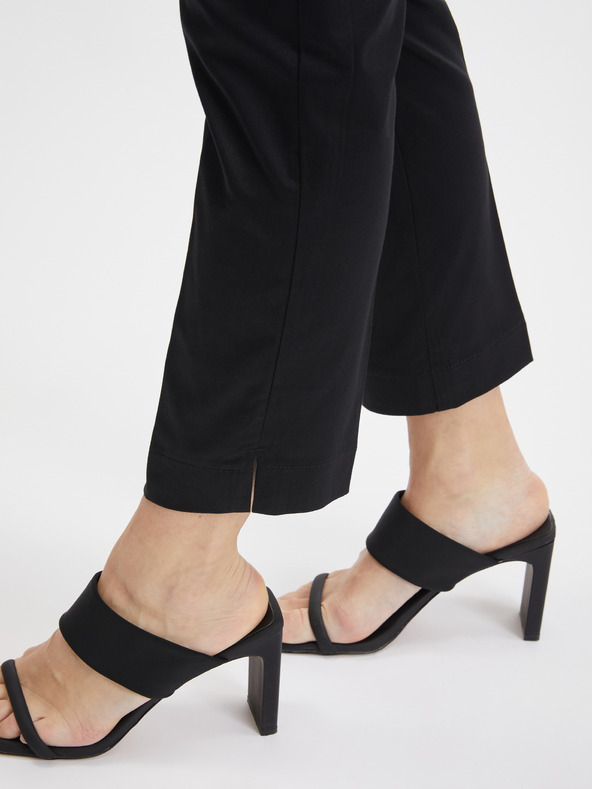 Orsay Čierne dámske nohavice ORSAY