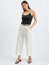 Orsay Biele dámske culottes nohavice ORSAY