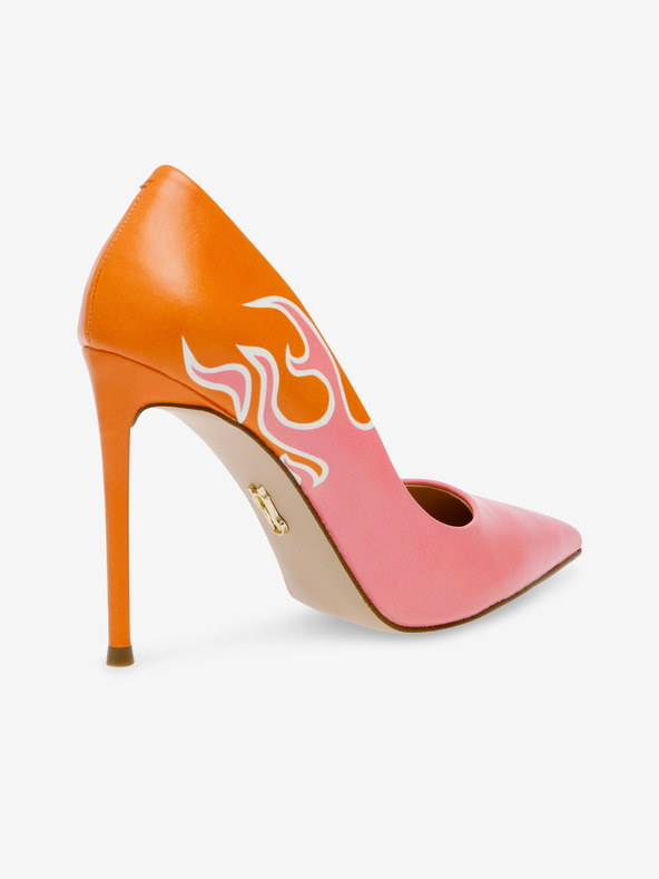 Steve Madden Oranžové a ružové dámske lodičky Steve Madden