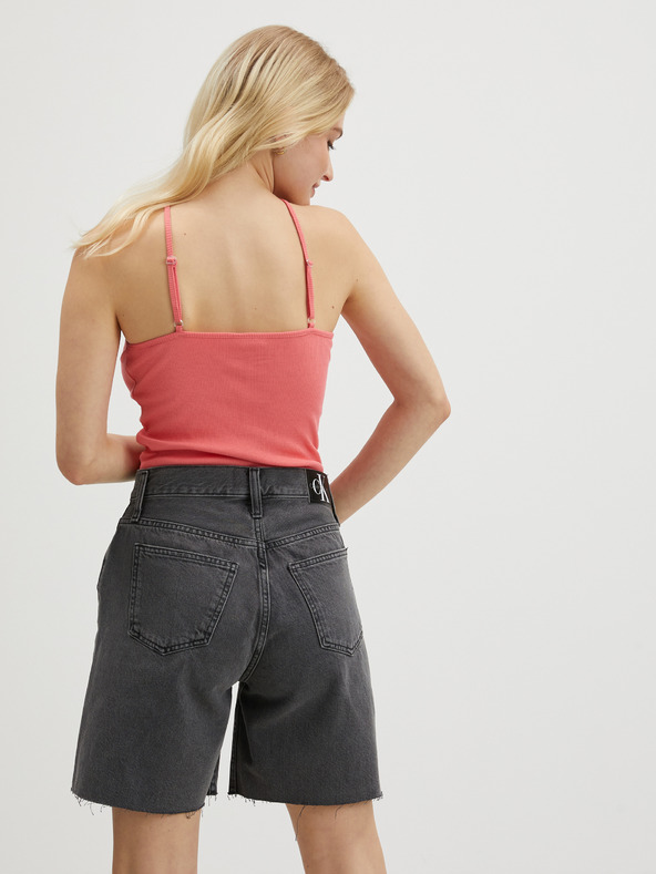 Noisy May Ružové dámske základné tielko Noisy Maya