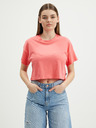 Noisy May Tehlové crop top tričko Noisy May Alena