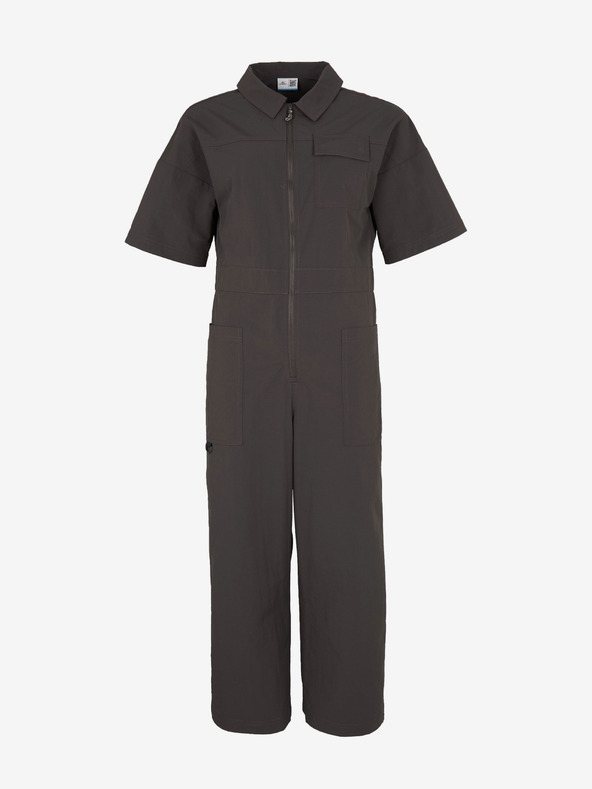 O'Neill Tmavohnedé dámske tričko O'Neill UTILITY TRAIL JUMPSUIT