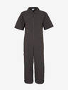 O'Neill Tmavohnedé dámske tričko O'Neill UTILITY TRAIL JUMPSUIT