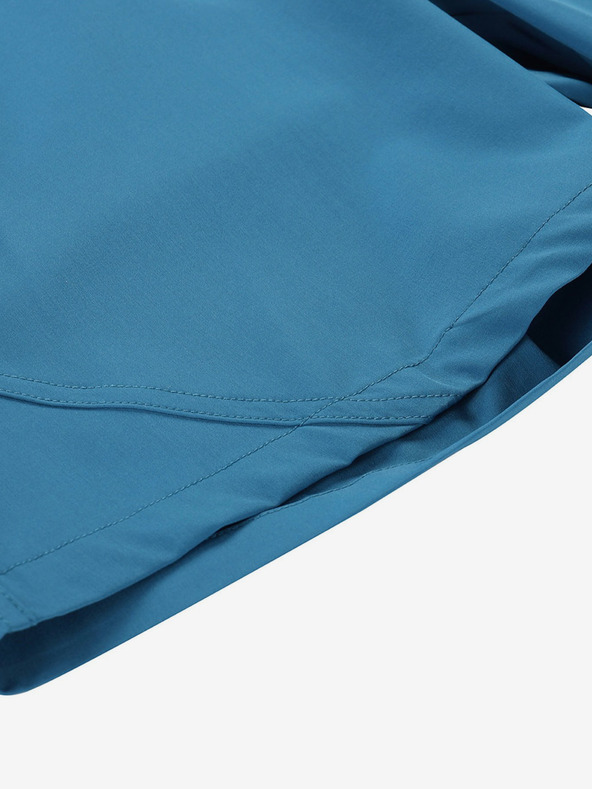 ALPINE PRO Dámske rýchloschnúce šortky ALPINE PRO ZAMBA modrá