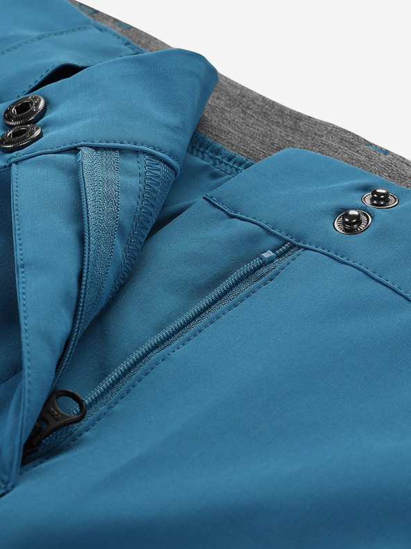 ALPINE PRO Dámske rýchloschnúce šortky ALPINE PRO ZAMBA modrá