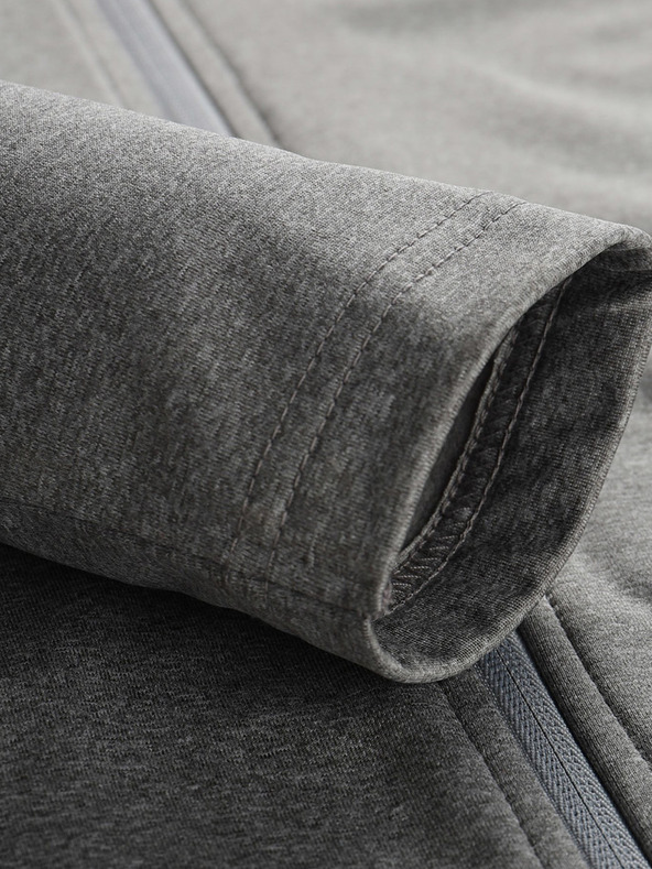 ALPINE PRO Dámska rýchloschnúca mikina ALPINE PRO FANCA sivá