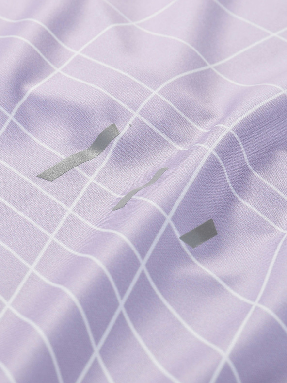 ALPINE PRO Dámsky cyklistický dres ALPINE PRO SAGENA fialový