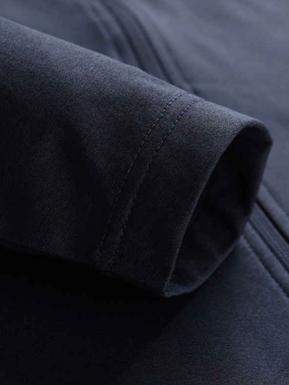 ALPINE PRO Pánska rýchloschnúca mikina ALPINE PRO FRASEB modrá