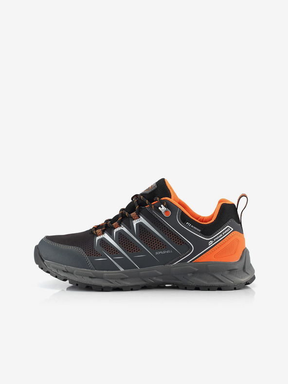 ALPINE PRO Outdoorová obuv s ptx membránou ALPINE PRO HAIRE čierna