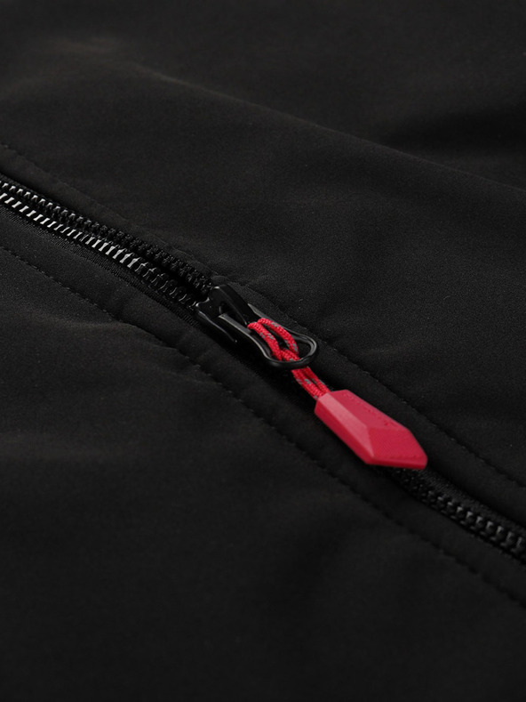 ALPINE PRO Dámska softshellová bunda s membránou ALPINE PRO LANCA čierna