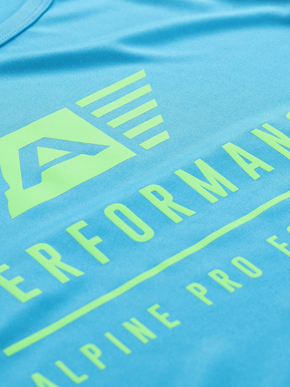 ALPINE PRO Pánske funkčné tričko s chladivou membránou ALPINE PRO PANTHER modré