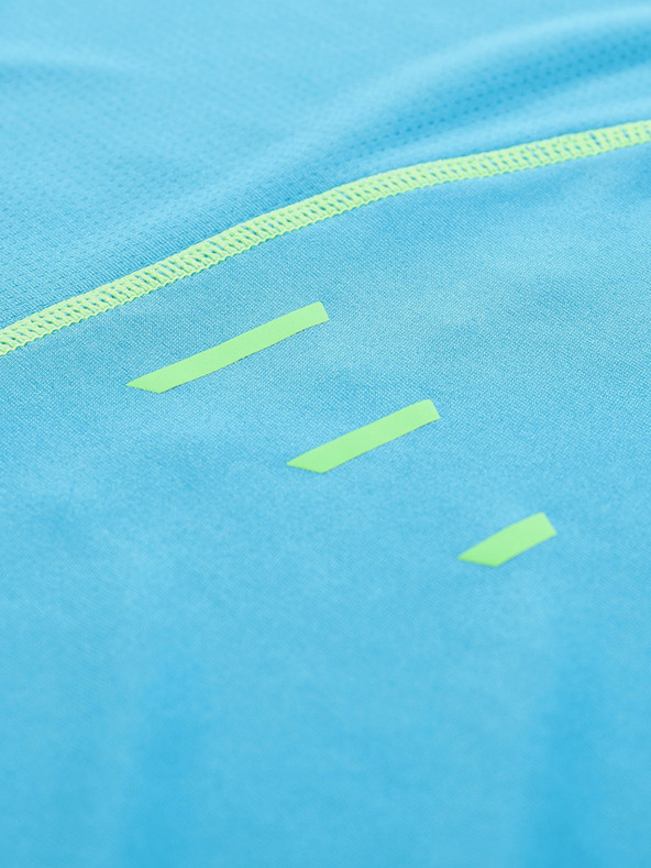 ALPINE PRO Pánske funkčné tričko s chladivou membránou ALPINE PRO PANTHER modré