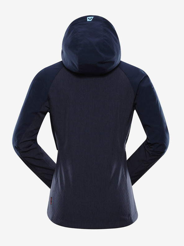 ALPINE PRO Dámska softshellová bunda s membránou ALPINE PRO LANCA modrá