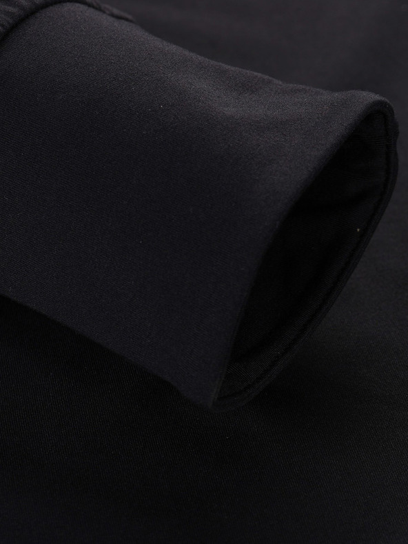 ALPINE PRO Pánska rýchloschnúca mikina ALPINE PRO LIGHT čierna