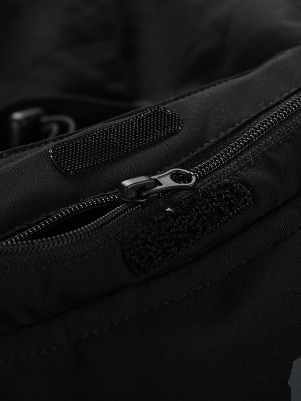 ALPINE PRO Pánska softshellová bunda s membránou ALPINE PRO LANC čierna