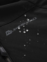 ALPINE PRO Pánska softshellová bunda s membránou ALPINE PRO LANC čierna